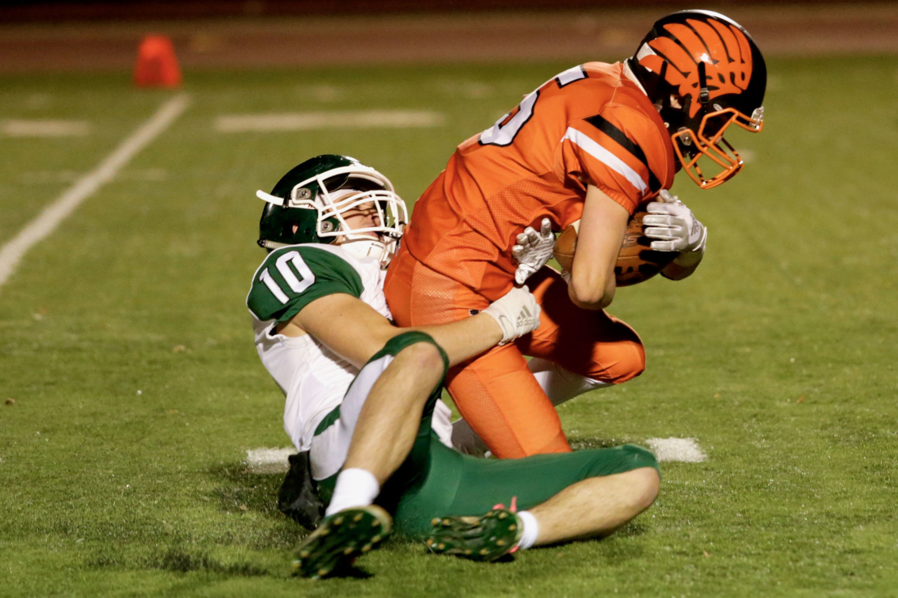 Winona Senior High School Playoff Football vs Faribault